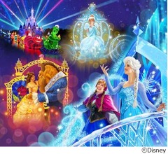TDL夜パレードにアナ雪登場&美女と野獣復活