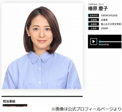 椿原慶子アナがフジテレビ退社へ、このタイミングには「大変心苦しくも感じていますが…」