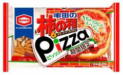 「亀田の柿の種」にピッツァ味、2012年2月末頃までの期間限定発売。