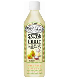 塩+洋梨の「世界のKitchen」、塩が引き出す果実のおいしさを提案。