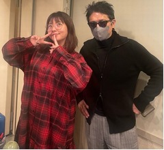 「よ、4本録り」高橋克典、ラジオ共演の野呂佳代と2ショットに反響