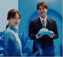 北川景子&中川大志が1年ぶりCM共演「お久しぶりですね!」再会を笑顔で喜び合う
