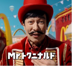 堺雅人が新キャラ“Mr.トクニナルド”に、マクドナルド新CMでダンスも披露