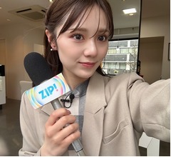 “名古屋発タレント”山内ともな、「ZIP！」ファミリーに仲間入り