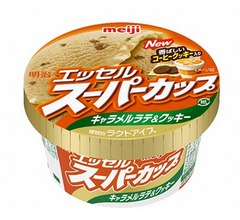 キャラメルラテ再現した「エッセル スーパーカップ」