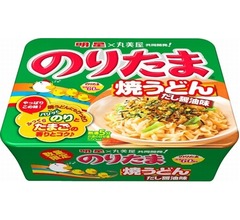 カップの「明星 のりたま 焼うどん」復活