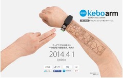 【4月1日】体毛使う電子書籍端末「kebo」、ディスプレイレスで世界最軽量23.23g。