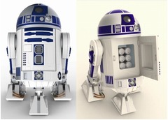 走行する等身大R2-D2型冷蔵庫、約100万円で予約受付がスタート。