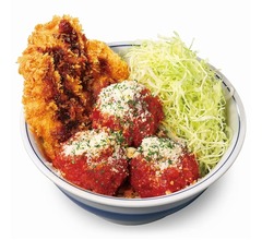 かつや「お腹いっぱいになって」新作は“3ボール1チキン”
