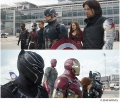 “アベンジャーズ”同士の圧巻バトルシーン