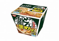 「日清のどん兵衛」が釜めしに、“きつねうどん”の味をごはんで表現。