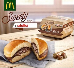 マックの“チョコレートバーガー”が話題に