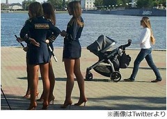 “本物”ミニスカポリス禁止令、ロシア内務省が服装の乱れに業を煮やす。