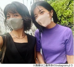 “マナカナ”三倉茉奈、美容室で三倉佳奈に遭遇「こういう時、嬉しそうなのは私」