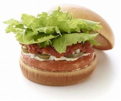 モスが超辛い「凄辛バーガー」、チョリソ×ホットチリソース×ハラペーニョ。