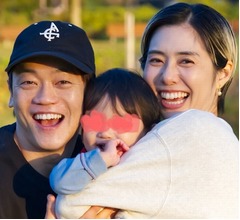 おばたのお兄さん、山崎夕貴アナ＆息子との“帰省”3ショット