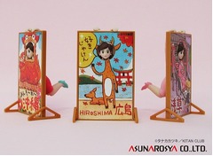 地域限定の「顔ハメのフチ子」、全国55種の“顔ハメ看板”からスタート。