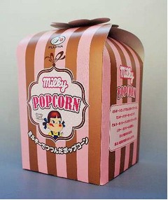 ミルキーで包んだポップコーン、ローソン×不二家で9万個限定販売。
