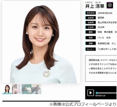 井上清華アナの暑さ対策「私は“1日1梅”を目標に」チョコの代わりに干し梅を