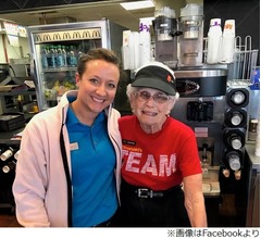 マクドナルド勤続44年の94歳女性