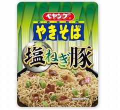 ペヤング新作は「塩ねぎ豚やきそば」、塩系ペヨングも