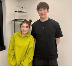 平野ノラ、“バレーボール日本代表エース”石川祐希選手に声かけられ「ぶっとびー!」