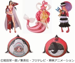 ドキッ女だらけのワンピくじ、プリンセス3人のフィギュアなど9等級。