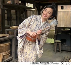 「虎に翼」“花江”森田望智が明かす「最近はるさんのお着物を着させて頂いておりますのよ」