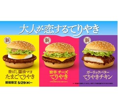 マックが朝から晩まで1日中“てりやき”、5つの新メニュー含む7商品を期間限定で