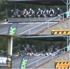 ゲート降りずBMX選手全員転倒、レースの出鼻をくじかれた動画が話題に。