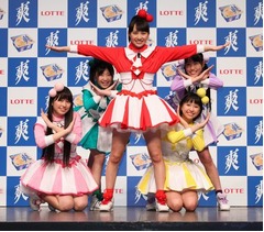 ももクロ&長友が中高生応援、ロッテ「爽」の新CMキャラクターに。