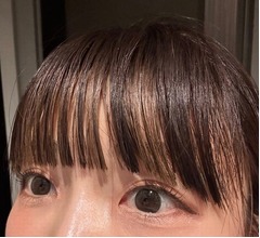 あいのり桃、セルフカットの“前髪ぱっつん”アップショットに反響