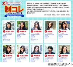 レベル高い復活「制コレ2014」、元・現アイドルの“参戦”も話題に。
