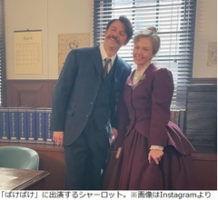 「マッサン」濱田マリ、この世で1番尊敬する俳優は“シャロやん”「ダントツです」