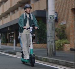 二宮和也が“LUUP”CMキャラに、実は普段からLUUPユーザー「外出が億劫じゃなくなった」