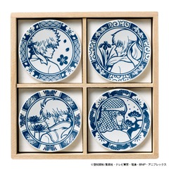 銀魂とナルトの“美濃焼”豆皿、バンダイの伝統工芸コラボ商品新作。