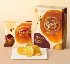 “Calbee+×東京ばな奈”進化形ポテチ、東京駅限定手土産(スイーツ)新商品売上1位に