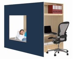 “家具以上、部屋未満”の小屋、ベッド＆収納＆デスクなど機能充実。