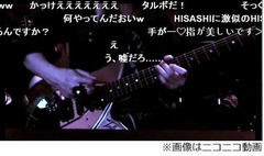GLAYのHISASHIがらき☆すた弾く、ニコニコ動画で“プロの犯行”。