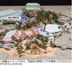 東京ディズニーランド大規模開発、施設名称が決定