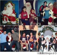 “兄弟でサンタと写真”30年超、母親を喜ばせたい一心で恒例行事に。