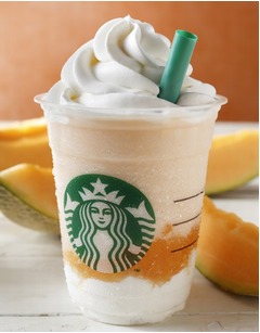 スタバが赤肉メロンのフラペ、2016年サマーシーズンに向けた第1弾。