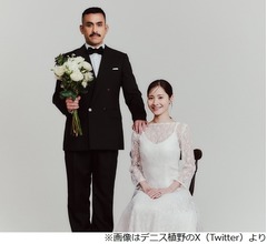 新婚のデニス植野、女優の妻“りのちゃん”が「あきれるほど大好きです」