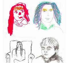 英キャサリン妃、子供たちと描いた“お互いの似顔絵”を公開