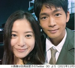 吉高由里子、“惹かれ合う役”の共演多い松下洸平は「どんどん男らしくなってる」