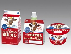 “憧れの練乳”がオレやプリンに、森永乳業が「練乳シリーズ」3商品。