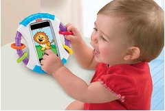 赤ちゃん専用のiPhoneケース、本体全体を覆いよだれや誤操作を防ぐ。