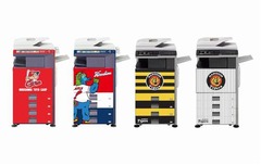 阪神と広島の“デコ”コピー機、熱狂的なファンターゲットに各3台限定。