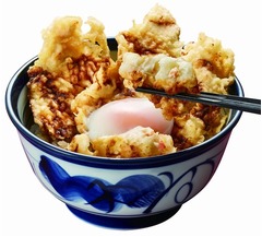 てんやが“ポテサラ天”ドーン、「ポテマヨ鶏天丼」がバージョンアップ。