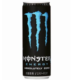 “ゼロモンスター”ついに上陸、カロリーゼロのエナジードリンク。